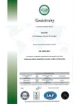 ISO certificate